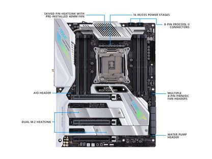 ASUS Prime X299 Edition 30 LGA 2066 Intel X299 SATA 6Gb/s ATX Intel Motherboard