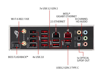 ASUS ROG STRIX TRX40-E GAMING sTRX4 AMD TRX40 SATA 6Gb/s ATX AMD Motherboard