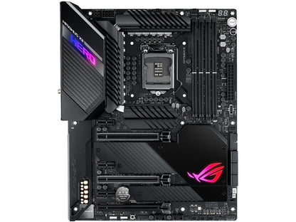 Copy of ASUS ROG MAXIMUS XII HERO (WI-FI) LGA 1200 (Intel 10th Gen) Intel Z490 (WiFi 6) SATA 6Gb/s ATX Intel Motherboard (14+2 Power Stages, DDR4 4800+, 5Gbps LAN, Intel LAN, Bluetooth v5.1, Triple M.2, Aura Sync)