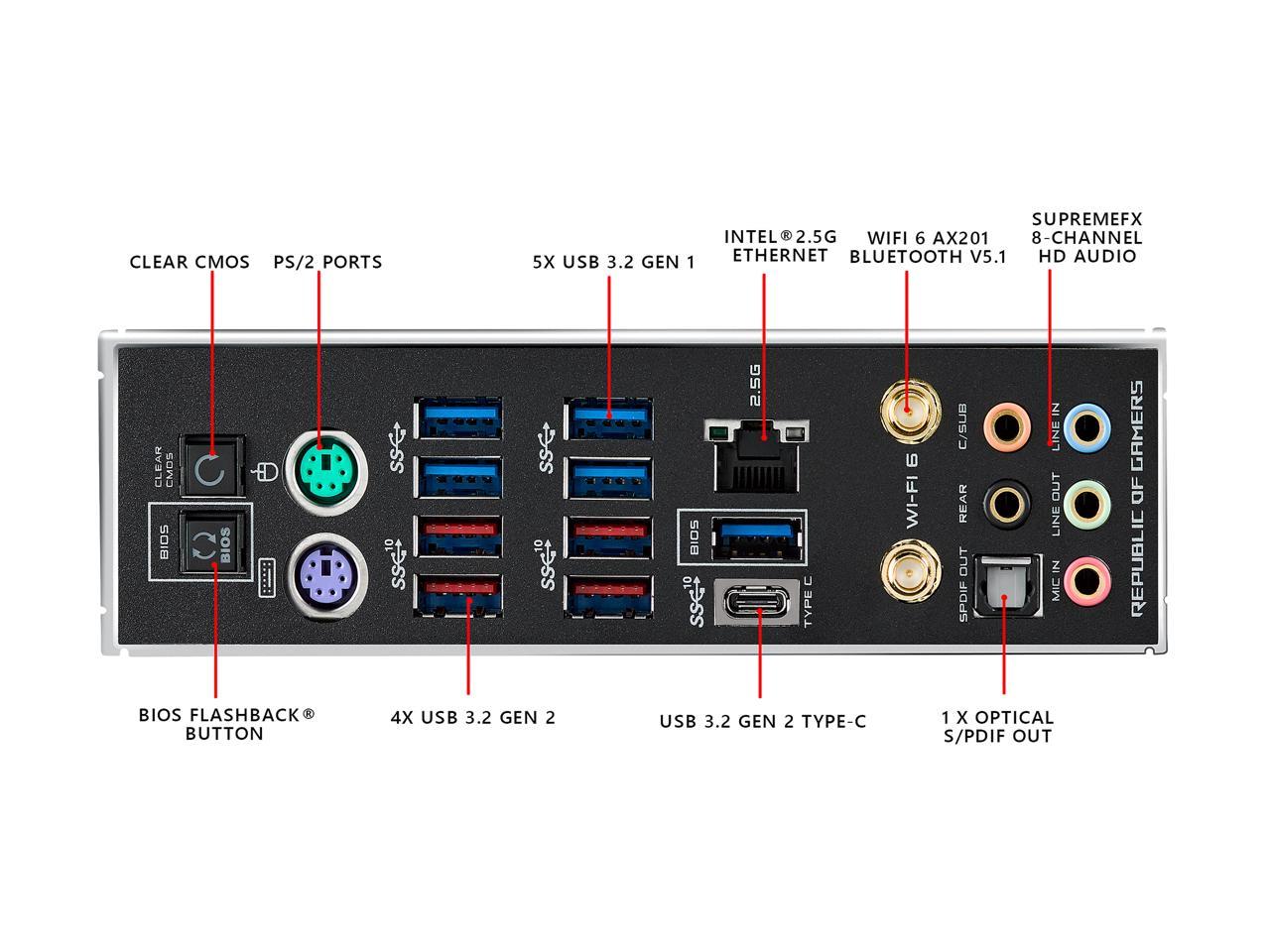 ASUS ROG MAXIMUS XII APEX (WiFi 6) LGA 1200 Intel Z490 SATA 6Gb/s ATX Intel Motherboard (16 Power Stages, DDR4 4800, Intel 2.5Gb LAN, DIMM.2, USB 3.2 Gen 2 and Aura Sync RGB)