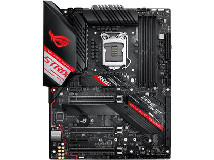 ASUS ROG STRIX Z490-H GAMING LGA 1200 (Intel 10th Gen) Intel Z490 SATA 6Gb/s ATX Intel Motherboard (12+2 Power Stages, DDR4 4600, Intel 2.5Gb Ethernet, USB 3.2 Gen 2, AURA Sync)
