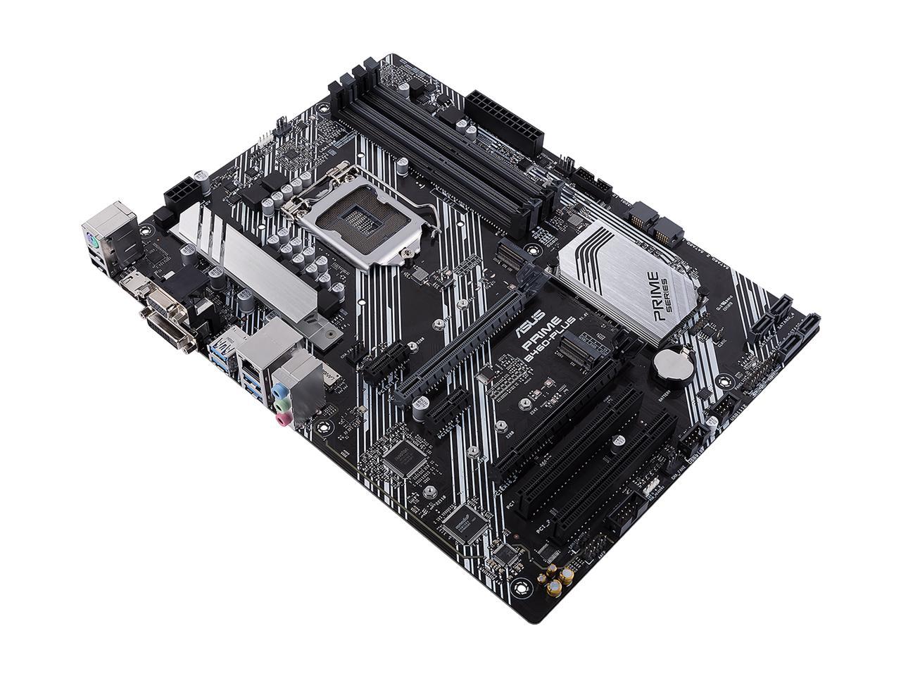 ASUS PRIME B460-PLUS LGA 1200 Intel B460 SATA 6Gb/s ATX Intel Motherboard