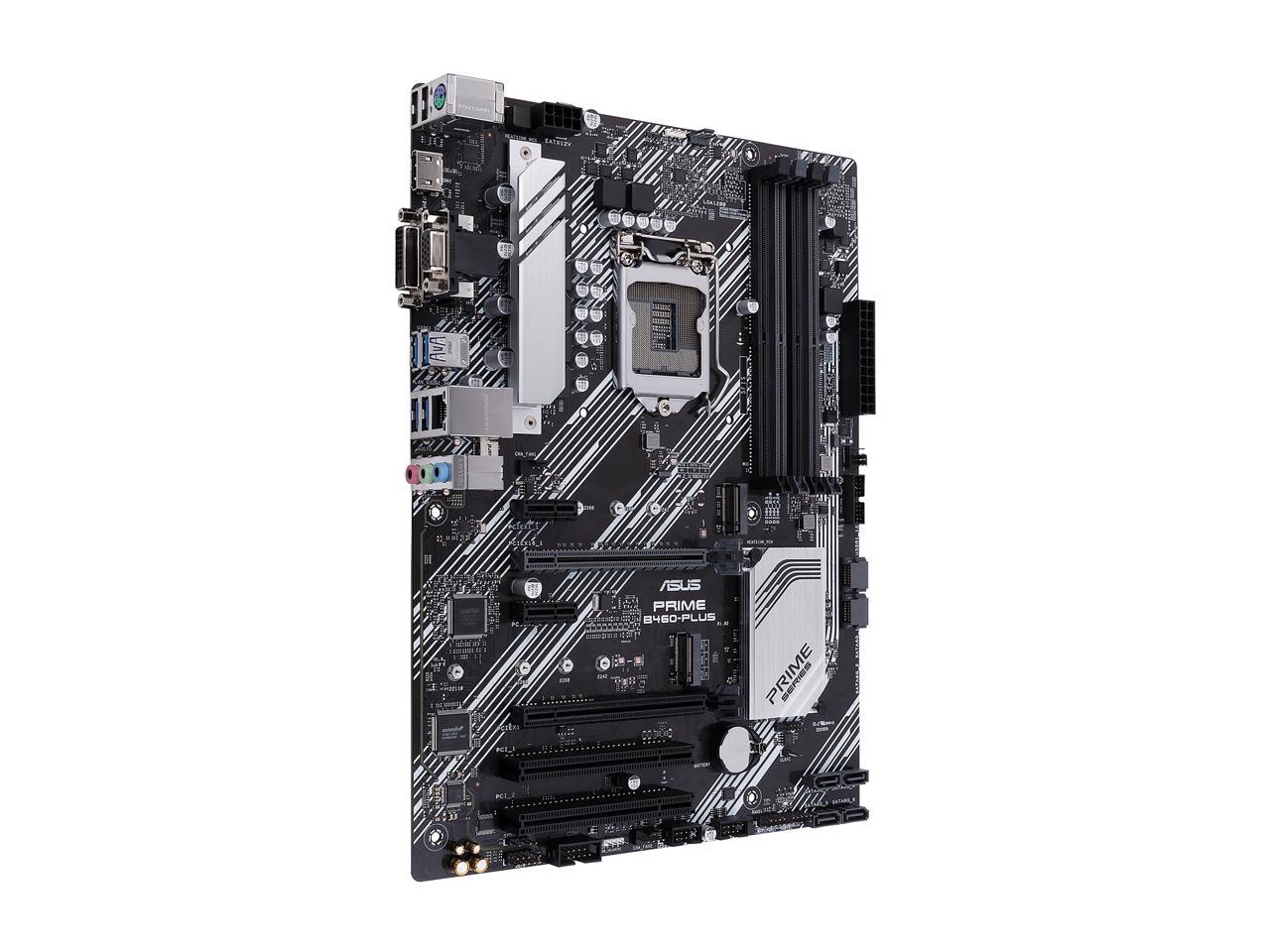 ASUS PRIME B460-PLUS LGA 1200 Intel B460 SATA 6Gb/s ATX Intel Motherboard