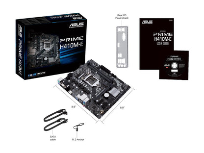 ASUS PRIME H410M-E LGA 1200 Intel H410 SATA 6Gb/s Micro ATX Intel Motherboard