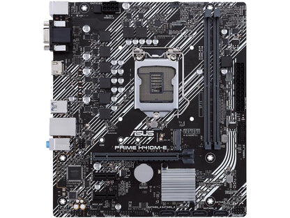 ASUS PRIME H410M-E LGA 1200 Intel H410 SATA 6Gb/s Micro ATX Intel Motherboard
