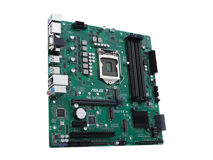ASUS PRO Q470M-C/CSM LGA 1200 Intel Q470 SATA 6Gb/s Micro ATX Intel Motherboard