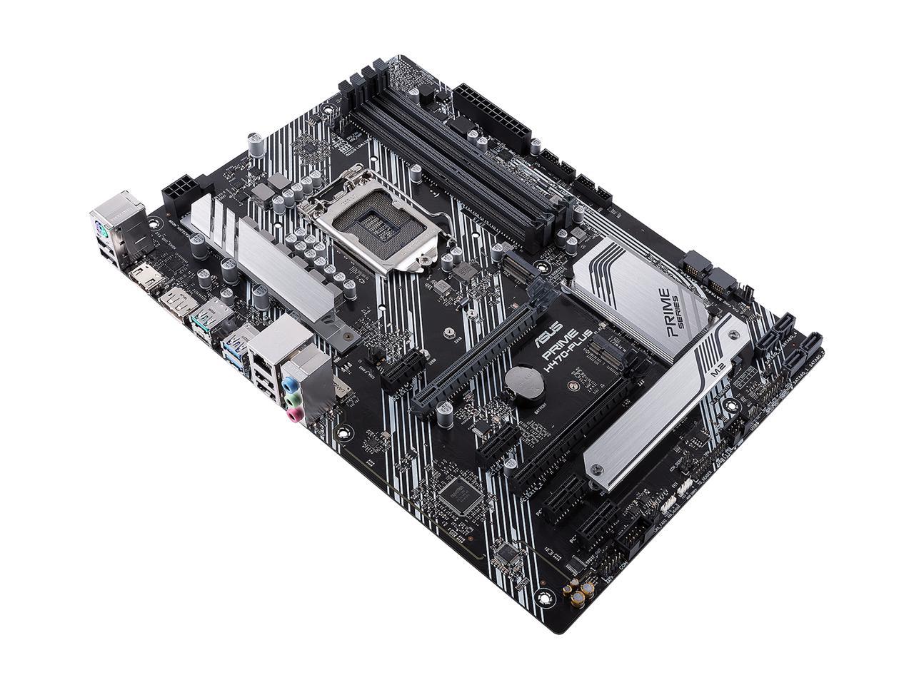 ASUS PRIME H470-PLUS/CSM LGA 1200 Intel H470 SATA 6Gb/s ATX Intel Motherboard