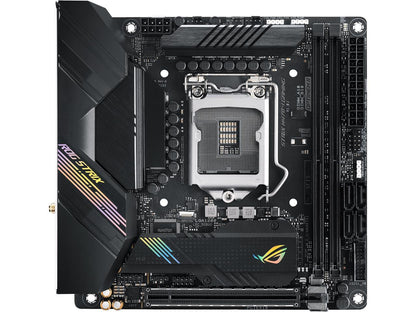ASUS ROG STRIX H470-I GAMING LGA 1200 Intel H470 SATA 6Gb/s Mini ITX Intel Motherboard