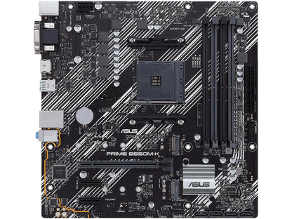 ASUS PRIME B550M-K AM4 AMD B550 SATA 6Gb/s Micro ATX AMD Motherboard