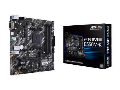 ASUS PRIME B550M-K AM4 AMD B550 SATA 6Gb/s Micro ATX AMD Motherboard