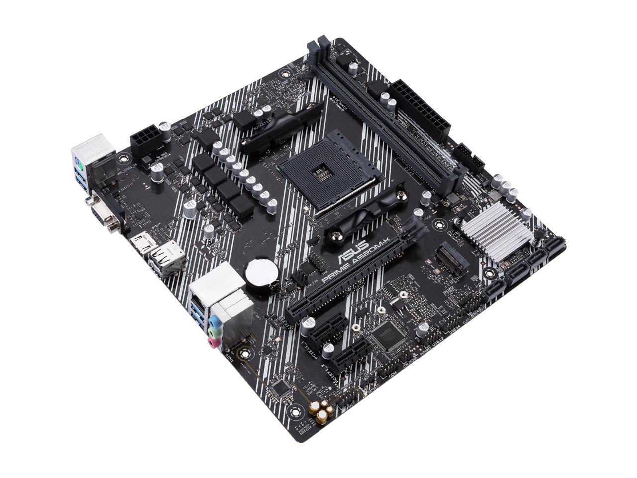 ASUS PRIME A520M-K AM4 AMD A520 SATA 6Gb/s Micro ATX AMD Motherboard