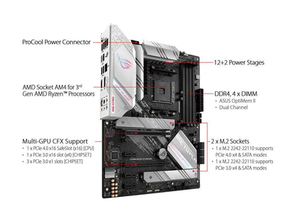 ASUS ROG STRIX B550-A GAMING AM4 AMD B550 SATA 6Gb/s ATX AMD Motherboard