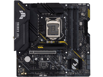ASUS TUF Gaming B560M-PLUS WiFi LGA1200 (Intel®11th/10th Gen) Micro ATX Gaming Motherboard (PCIe 4.0, 2X M.2 Slots,8+1 Power Stages, 2.5Gb LAN, WiFi 6, USB 3.2 Type-C®, Thunderbolt™ 4 Support)