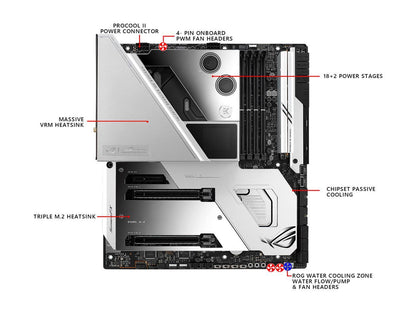 ASUS ROG Maximus XIII Extreme Glacial LGA 1200 Intel Z590 SATA 6Gb/s Extended ATX Intel Motherboard