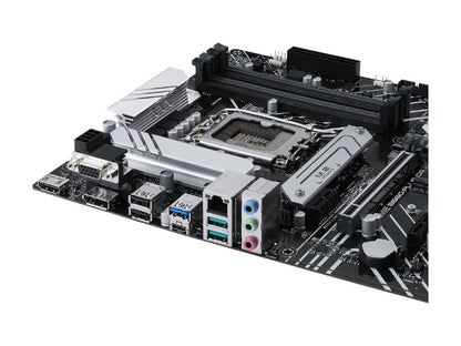 ASUS PRIME B660-PLUS D4 LGA 1700 (Intel 12th & 13th Gen) ATX Motherboard (PCIe 4.0, DDR4, 3xM.2 slots, 2.5Gb LAN, rear USB 3.2 Gen 2x2 Type-C, front USB 3.2 Gen 1 Type-C)
