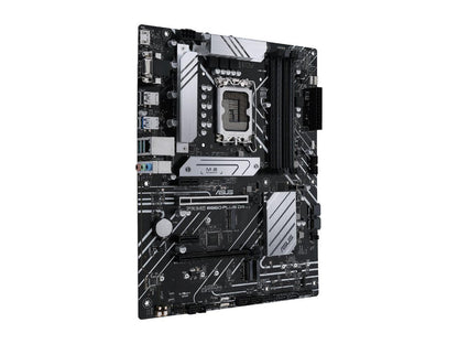 ASUS PRIME B660-PLUS D4 LGA 1700 (Intel 12th & 13th Gen) ATX Motherboard (PCIe 4.0, DDR4, 3xM.2 slots, 2.5Gb LAN, rear USB 3.2 Gen 2x2 Type-C, front USB 3.2 Gen 1 Type-C)