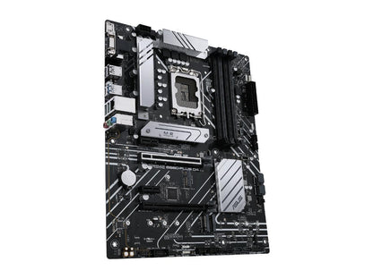 ASUS PRIME B660-PLUS D4 LGA 1700 (Intel 12th & 13th Gen) ATX Motherboard (PCIe 4.0, DDR4, 3xM.2 slots, 2.5Gb LAN, rear USB 3.2 Gen 2x2 Type-C, front USB 3.2 Gen 1 Type-C)