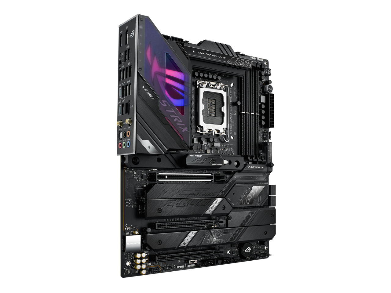ASUS ROG Strix Z790-E Gaming WiFi 6E LGA 1700 (Intel 12th&13th Gen) ATX Gaming Motherboard (PCIe 5.0, DDR5, 18+1 Power Stages, 2.5Gb LAN, Bluetooth 5.2, Thunderbolt 4, Support up to 5xM.2, 1xPCIe 5.0 M.2, Front Panel USB 3.2 Gen 2x2 Type-C)