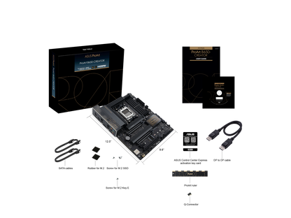 ASUS ProArt B650-Creator Socket AM5 (LGA 1718) Ryzen 7000 ATX content creator motherboard(PCIe 5.0,DDR5,M.2 slot supports PCIe 5.0, 2.5G & 1G LAN, USB 3.2 Gen2 Type-C front panel connector with Quick charge 4+)