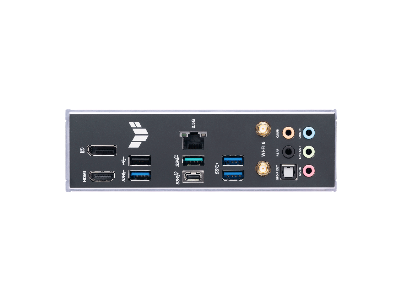ASUS TUF GAMING B760-PLUS WIFI D4 Intel B760 (13th and 12th Gen) LGA 1700 ATX motherboard with PCIe 5.0, three PCIe 4.0 M.2 slots, DDR4, Realtek 2.5Gb Ethernet, DisplayPort, HDMI, SATA 6 Gbps, USB 3.2 Gen 2x2 Type-C