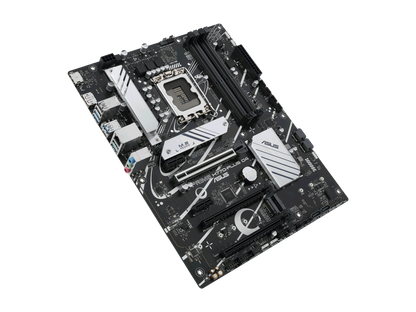 ASUS Prime H770-PLUS D4 Intel H770( 13th and 12th Gen) LGA 1700 ATX motherboard with PCIe 5.0, 3xPCIe 4.0 M.2 slots, DDR4, 2.5Gb LAN, DisplayPort, HDMI, USB 3.2 Gen 2 Type-C, Thunderbolt™ (USB4) support, Aura Sync