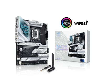 ASUS ROG Strix Z790-A Gaming WiFi LGA 1700(Intel 12th Gen&13th Gen) ATX gaming motherboard(16 + 1 power stages, DDR5, four M.2 slots, PCIe 5.0, WiFi 6E, USB 3.2 Gen 2x2 Type-C with PD 3.0 up to 30W, Aura Sync RGB)