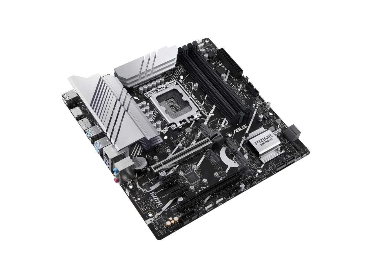 ASUS Prime Z790M-Plus LGA 1700(Intel 12th&13th Gen) microATX motherboard (PCIe 5.0, 3xM.2 slots, 10+1 DrMOS, DDR5,1 Gb LAN, DP, USB 3.2 Gen 2x2 Type-C®,front USB 3.2 Gen 1 Type-C, Thunderbolt™ (USB4) support)