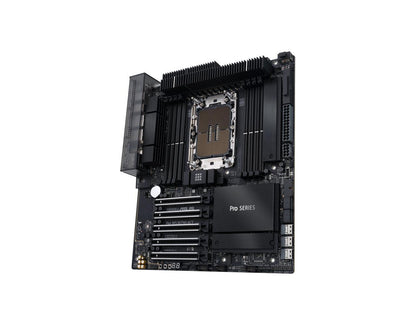 ASUS Pro WS W790-ACE Intel® W790 (LGA 4677) CEB workstation motherboard, PCIe 5.0 x16, M.2, 10G and 2.5G LAN, Server-grade Remote Management, 12+1+1 power stages, front and Rear USB 3.2 Gen 2x2 Type-C