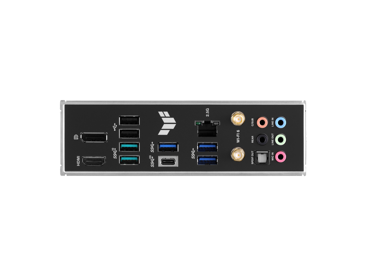 ASUS TUF GAMING B760M-PLUS WIFI Intel B760 (13th and 12th Gen) LGA 1700 mATX motherboard with PCIe 5.0, 2xPCIe 4.0 M.2 slots, DDR5, Realtek 2.5Gb Ethernet, DisplayPort, HDMI, USB 3.2 Gen 2x2 Type-C