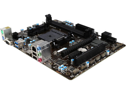 MSI A68HM-E33 V2 FM2+ AMD A68H SATA 6Gb/s USB 3.0 HDMI Micro ATX AMD Motherboard