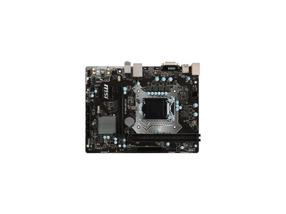 MSI H110M PRO-D LGA 1151 Intel H110 SATA 6Gb/s USB 3.1 Micro ATX Intel Motherboard