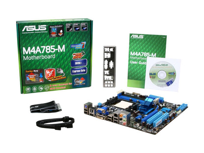 ASUS M4A785-M AM3/AM2+/AM2 AMD 785G HDMI Micro ATX AMD Motherboard