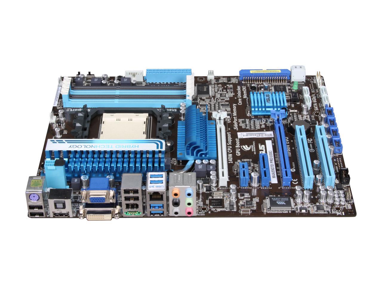 ASUS M4A89GTD PRO/USB3 AM3 AMD 890GX SATA 6Gb/s USB 3.0 HDMI ATX AMD Motherboard