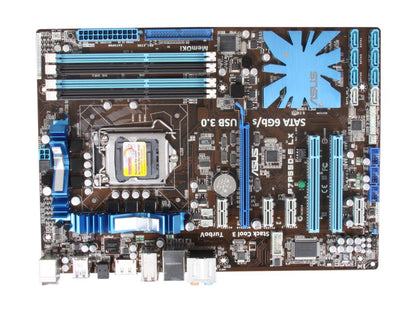 ASUS P7P55D-E LX LGA 1156 Intel P55 SATA 6Gb/s USB 3.0 ATX Intel Motherboard