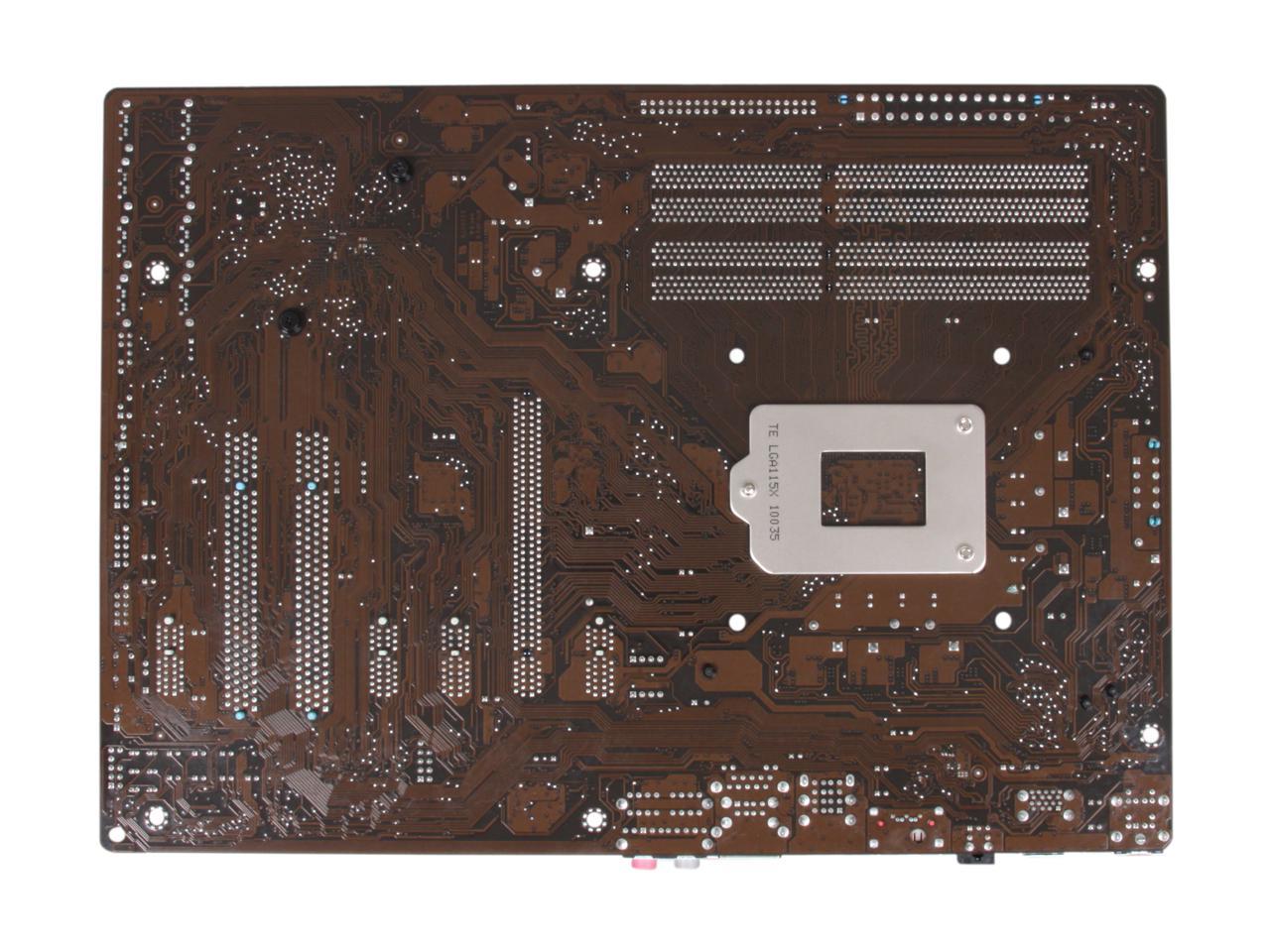 ASUS P7P55D-E LX LGA 1156 Intel P55 SATA 6Gb/s USB 3.0 ATX Intel Motherboard