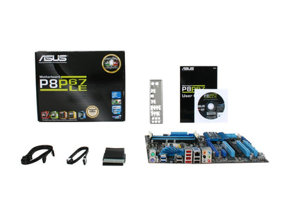 ASUS P8P67 LE LGA 1155 Intel P67 SATA 6Gb/s USB 3.0 ATX Intel Motherboard