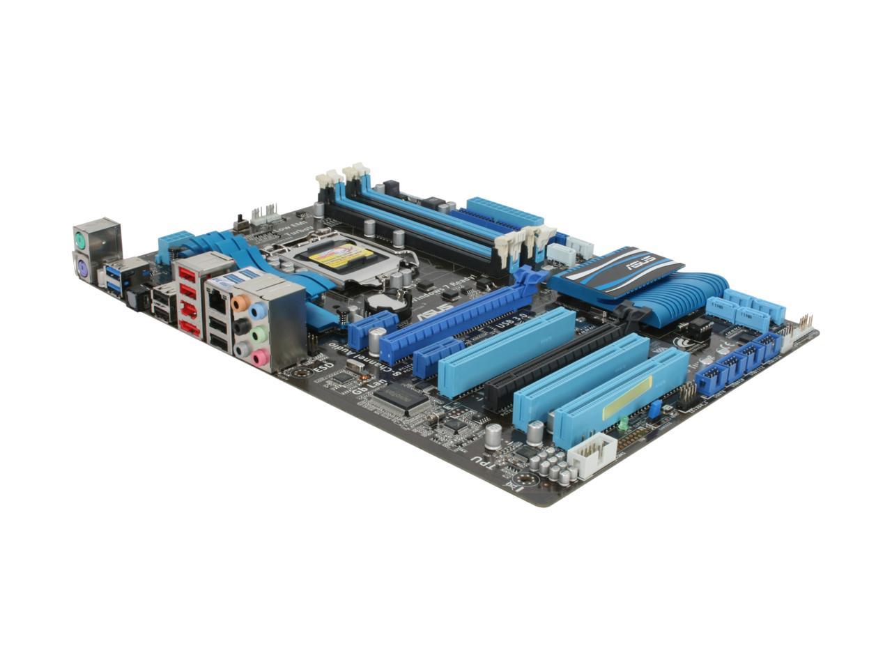 ASUS P8P67 LE (REV 3.0) LGA 1155 Intel P67 SATA 6Gb/s USB 3.0 ATX Intel Motherboard