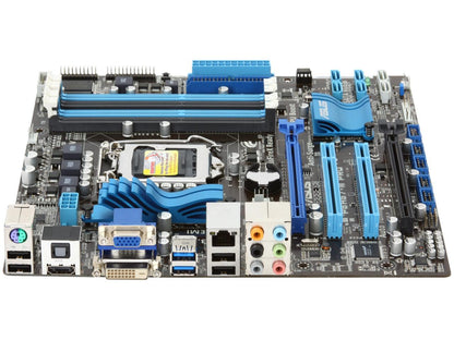 ASUS P8H67-M PRO/CSM (REV 3.0) LGA 1155 Intel H67 HDMI SATA 6Gb/s USB 3.0 Micro ATX Intel Motherboard