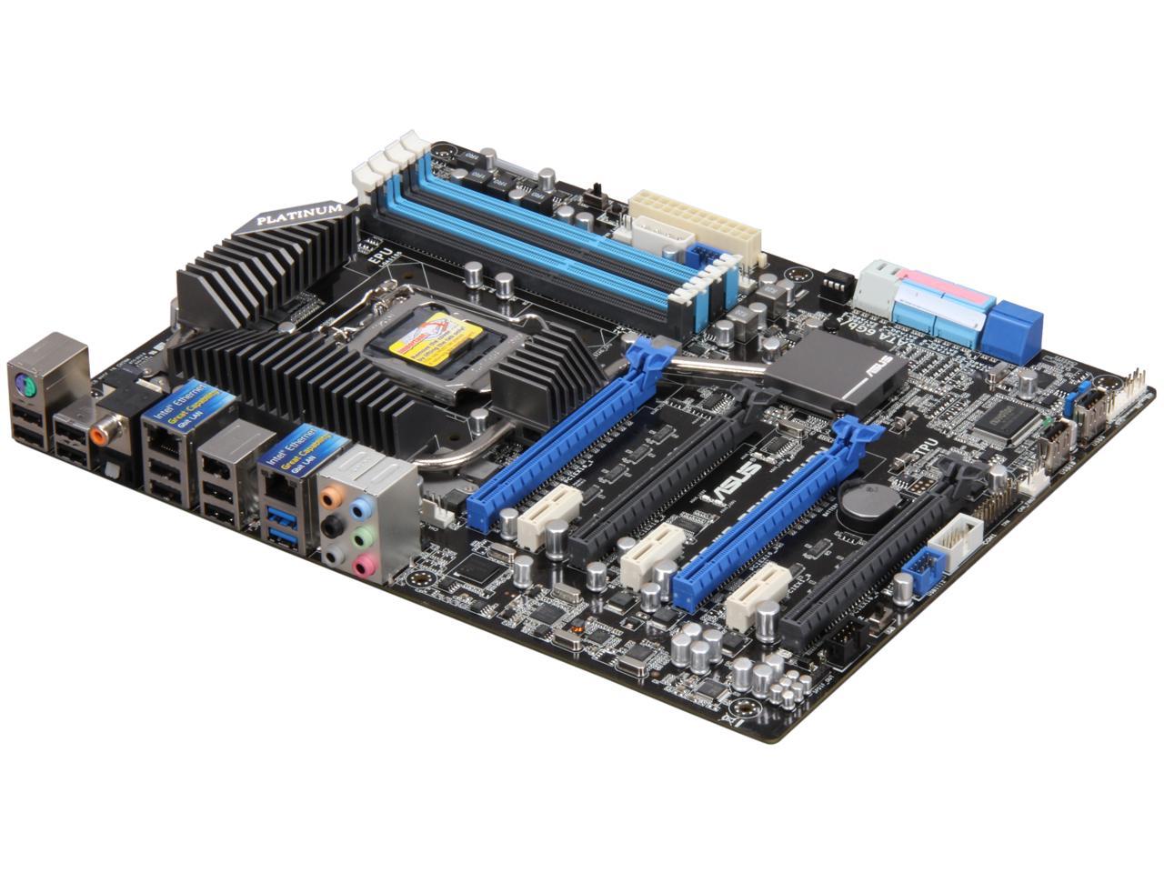 ASUS P8P67 WS REVOLUTION<REV 3.0> LGA 1155 Intel P67 / NVIDIA NF200 SATA 6Gb/s USB 3.0 ATX Intel Motherboard with UEFI BIOS