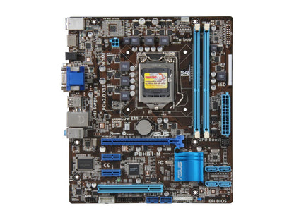 ASUS P8H61-M (REV 3.0) LGA 1155 Intel H61 HDMI Micro ATX Intel Motherboard