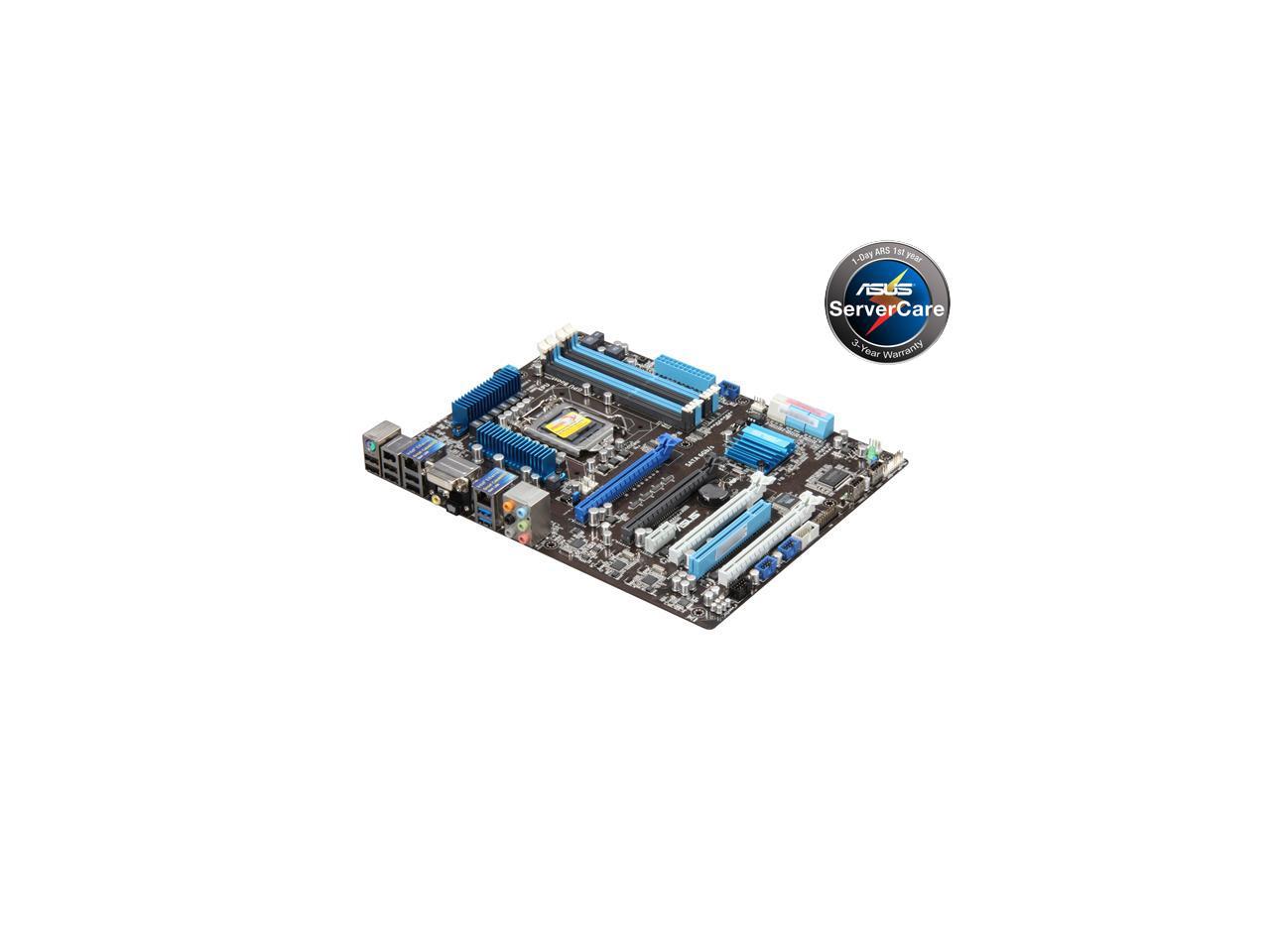 ASUS P8B WS LGA 1155 Intel C206 ATX Intel Xeon E3 Server/Workstation Motherboard