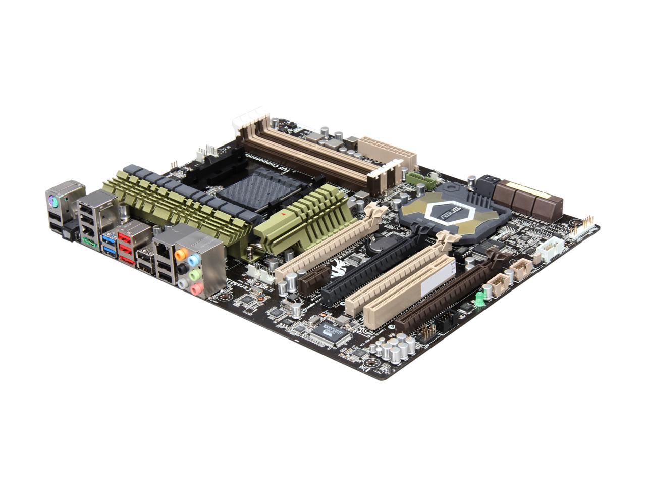 ASUS Sabertooth 990FX AM3+ AMD 990FX + SB950 SATA 6Gb/s USB 3.0 ATX AMD Motherboard with UEFI BIOS