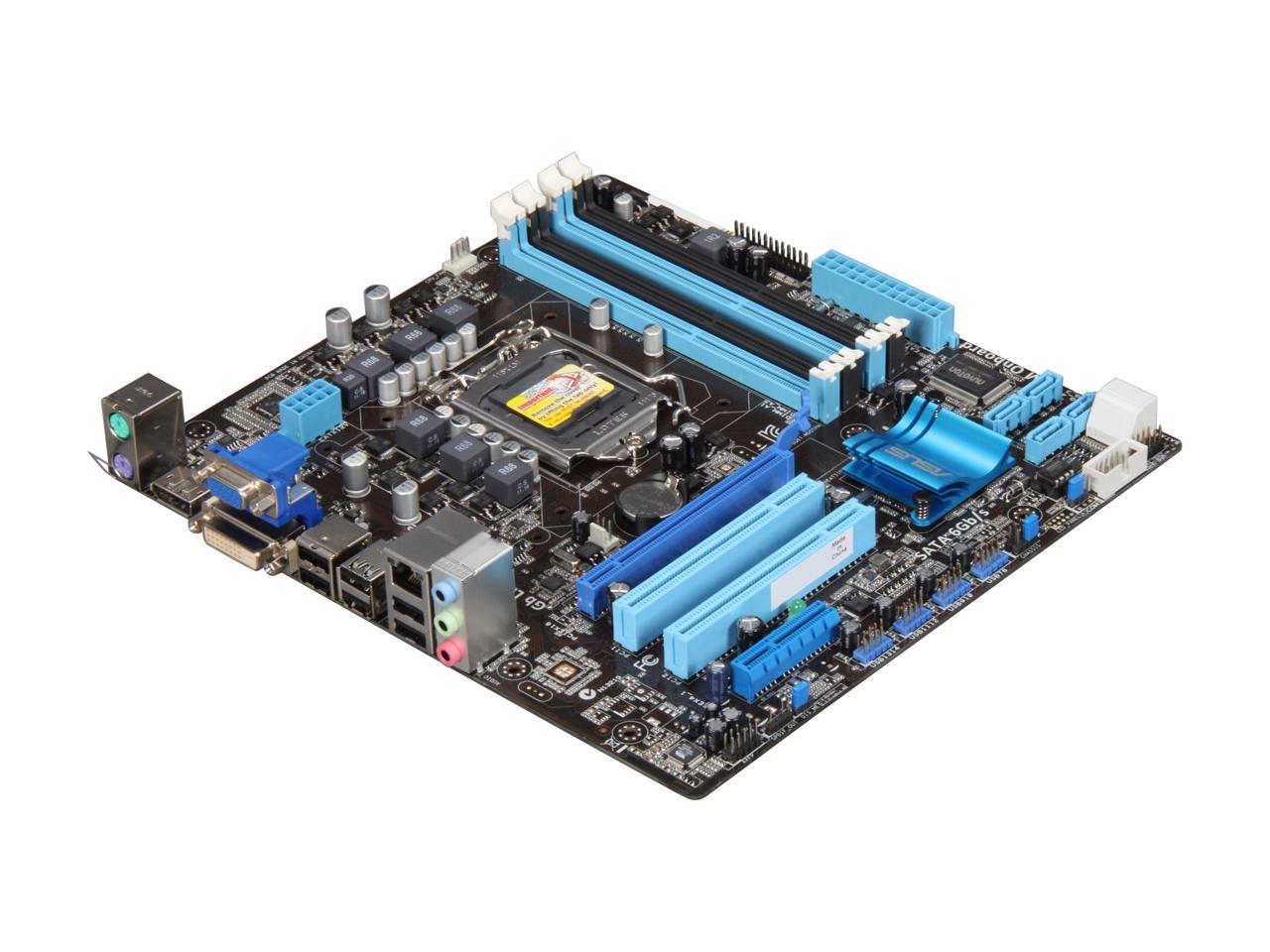 ASUS P8Q67-M DO/CSM (REV 3.0) LGA 1155 Intel Q67 SATA 6Gb/s Micro ATX Intel Motherboard with UEFI BIOS