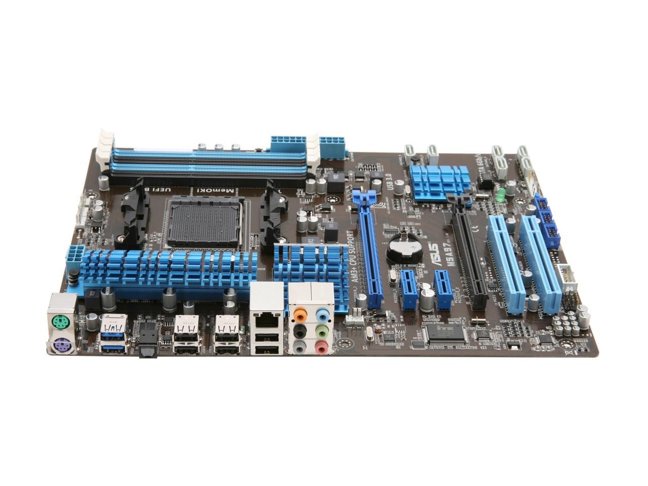 ASUS M5A97 AM3+ AMD 970 SATA 6Gb/s USB 3.0 ATX AMD Motherboard with UEFI BIOS