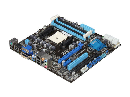 ASUS F1A75-M FM1 AMD A75 (Hudson D3) SATA 6Gb/s USB 3.0 HDMI Micro ATX AMD Motherboard with UEFI BIOS