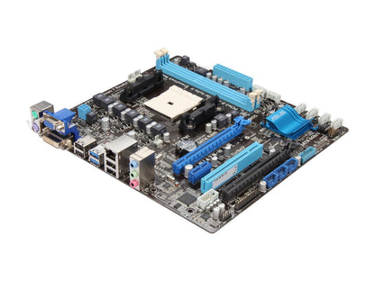 ASUS F1A75-M LE FM1 AMD A75 (Hudson D3) SATA 6Gb/s USB 3.0 Micro ATX AMD Motherboard with UEFI BIOS