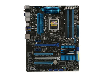 ASUS P8P67 PRO (REV 3.1) LGA 1155 Intel P67 SATA 6Gb/s USB 3.0 ATX Intel Motherboard