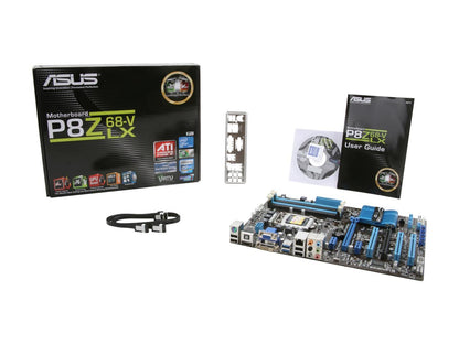 ASUS P8Z68-V LX LGA 1155 Intel Z68 HDMI SATA 6Gb/s USB 3.0 ATX Intel Motherboard with UEFI BIOS