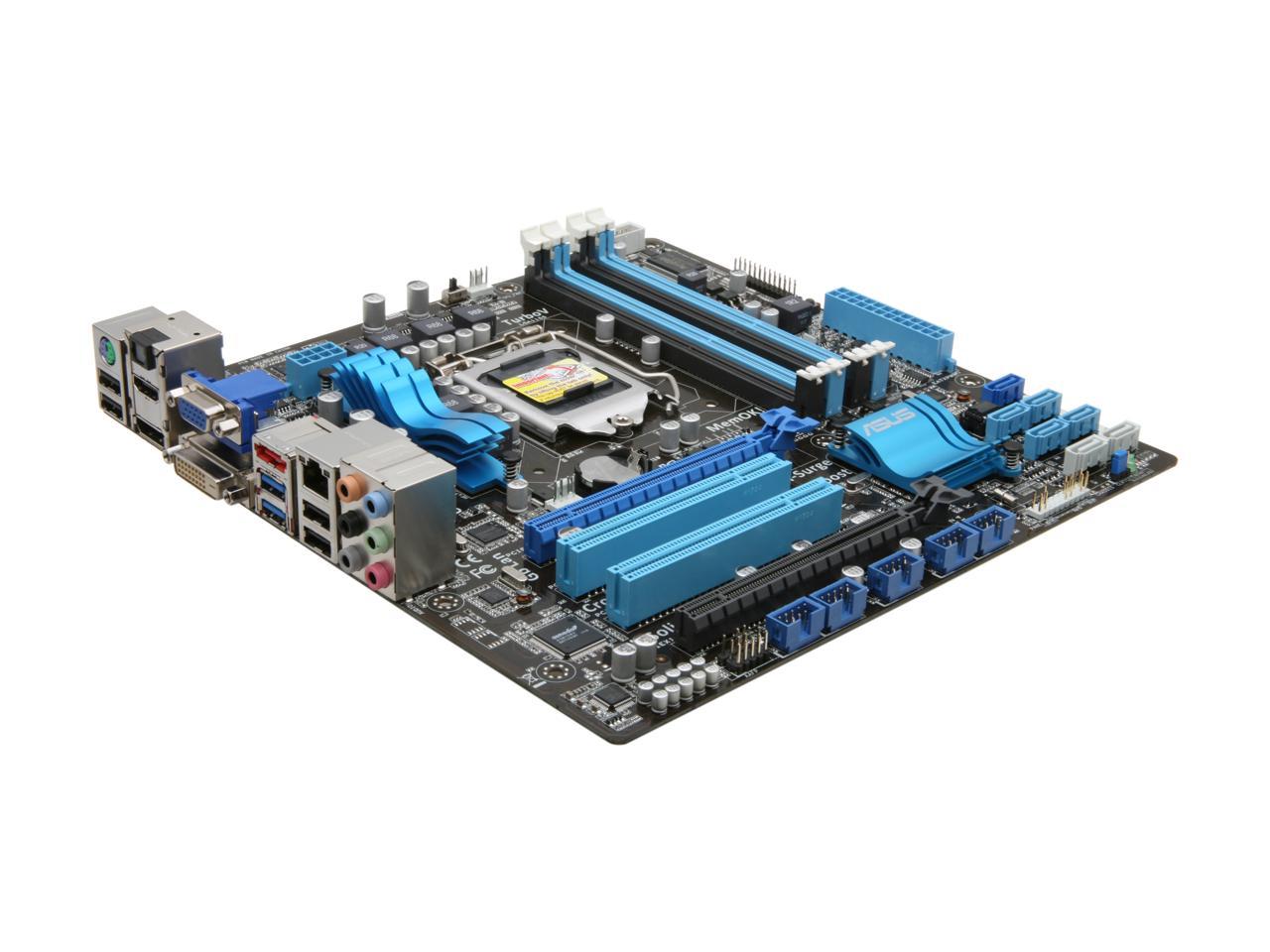 ASUS P8Z68-M Pro LGA 1155 Intel Z68 HDMI SATA 6Gb/s USB 3.0 Micro ATX Intel Motherboard with UEFI BIOS