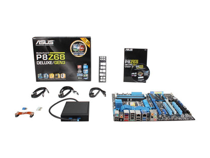 ASUS P8Z68 DELUXE/GEN3 LGA 1155 Intel Z68 SATA 6Gb/s USB 3.0 ATX Intel Motherboard with UEFI BIOS